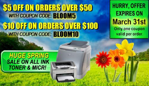 $10 off coupon on printer cartridges